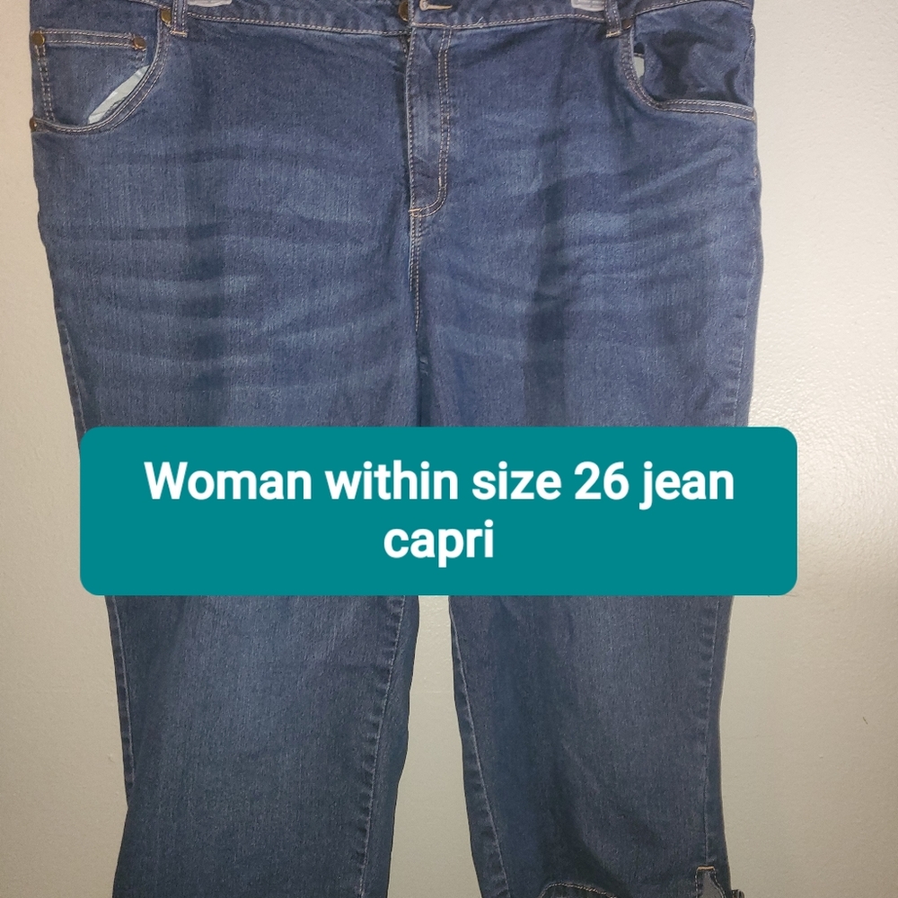 Plus size capri